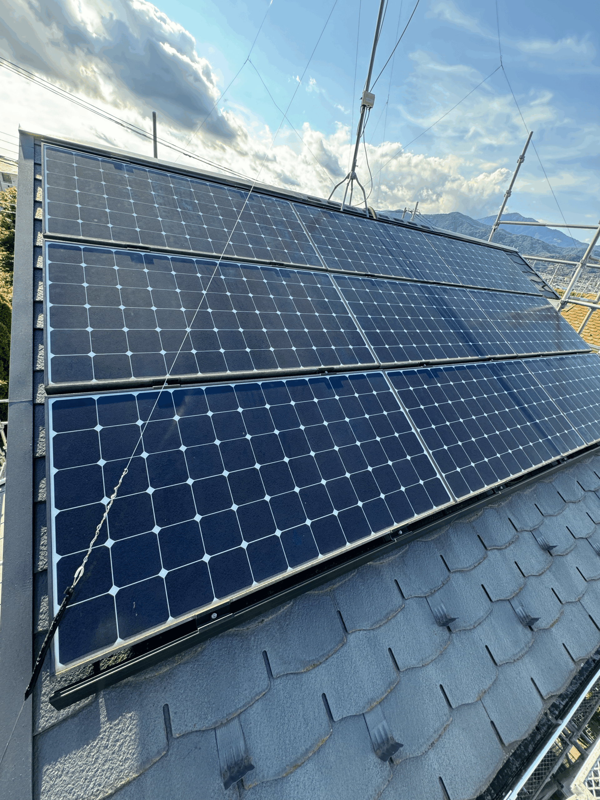 パネル取り外し前（施工前）