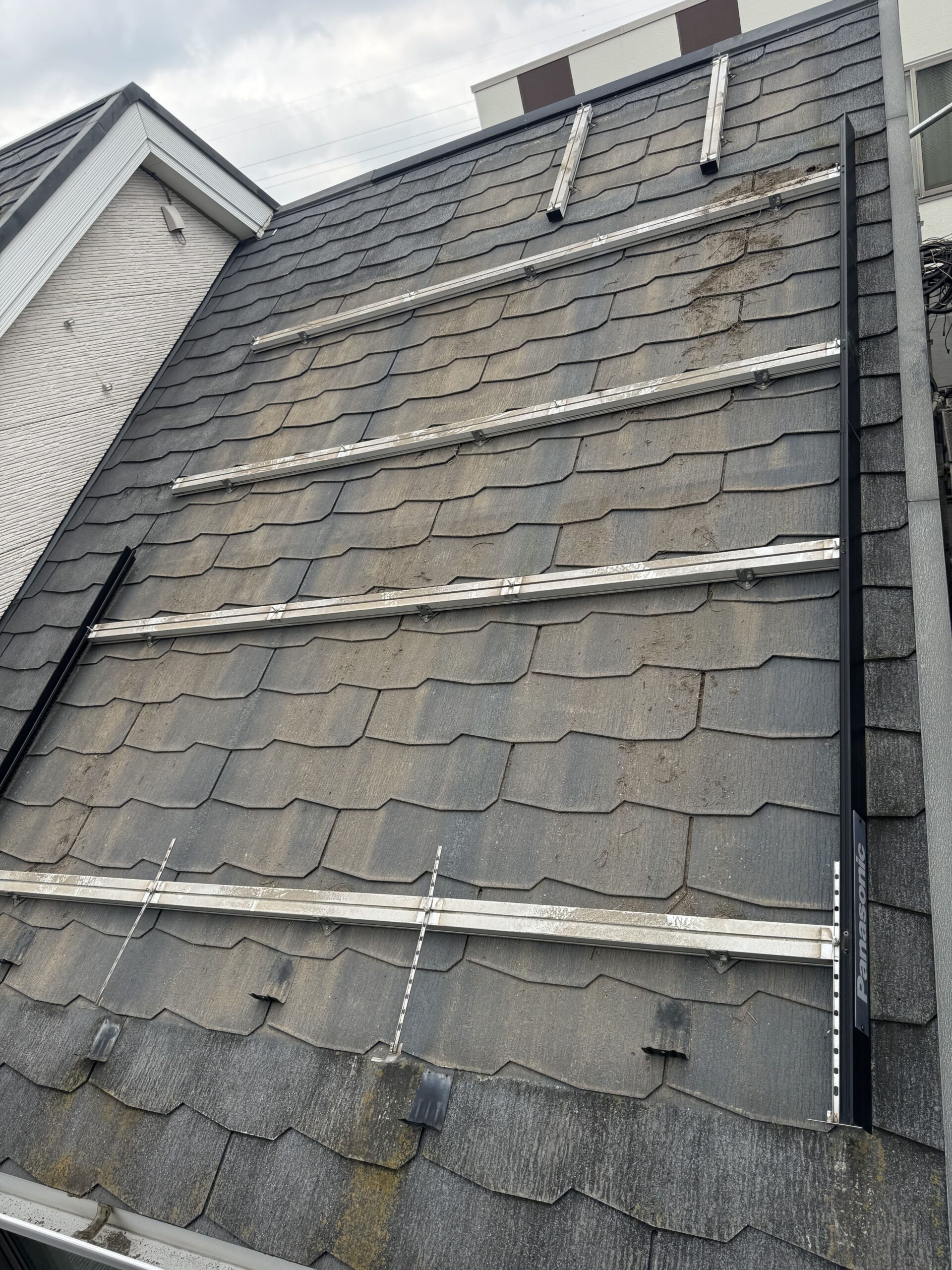 太陽光パネル取り外し後