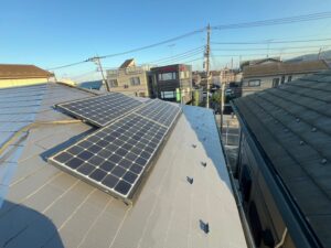 千葉県千葉市事例＿太陽光パネル復旧後