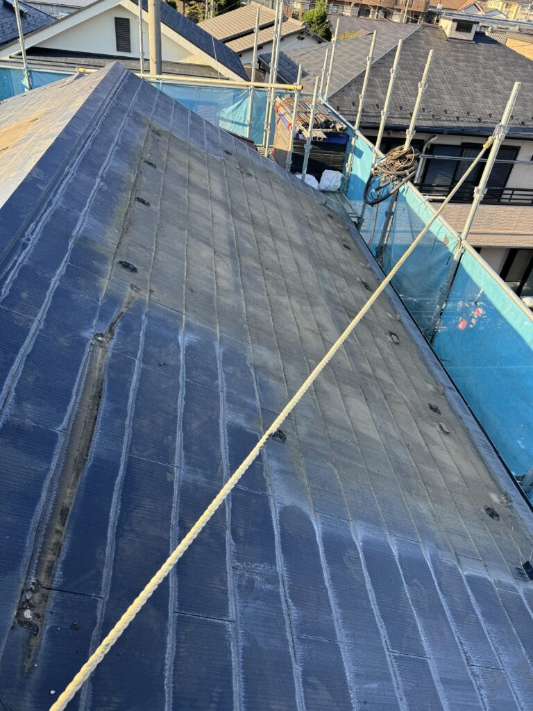 神奈川県大和市 太陽光パネル取り外し後の屋根