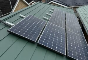 神奈川県大和市 太陽光パネル14枚の復旧完了（1枚廃棄後）