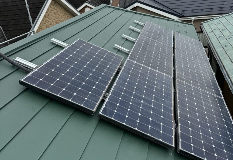 神奈川県大和市 太陽光パネル14枚の復旧完了（1枚廃棄後）